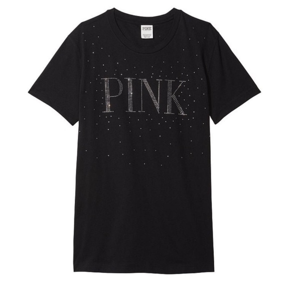 PINK CAMPUS SHORT SLEEVE TEE - Picture 1 of 1